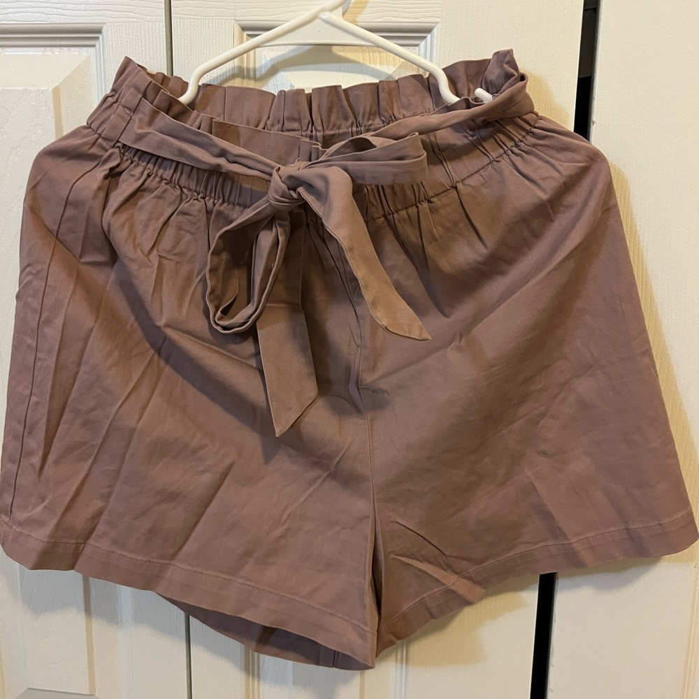 Purple shorts